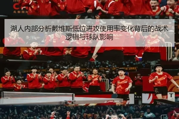 湖人内部分析戴维斯低位进攻使用率变化背后的战术逻辑与球队影响